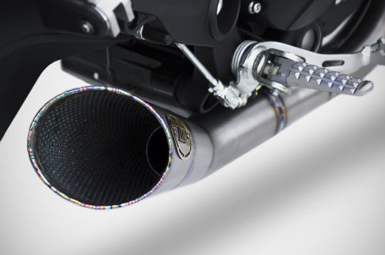 ZARD EXHAUST 2>1 FULL KIT Ducati MONSTER 797 2017/19 CONICAL VERSION ZD789SKR