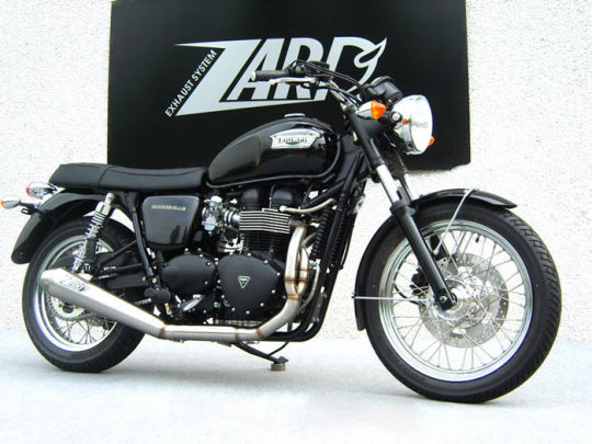 ZARD EXHAUST 2>1 FULL KIT Triumph SCRAMBLER < M.Y. 2016 CONICAL VERSION ZTPH077SKR