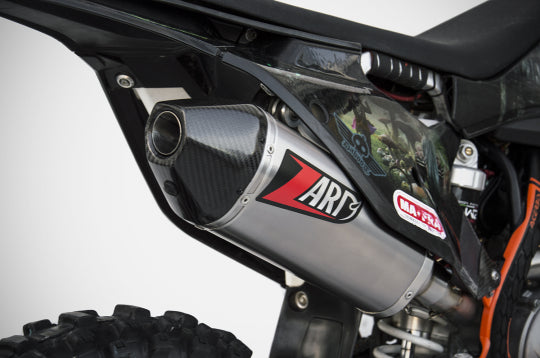 ZARD EXHAUST FULL KIT KTM 350 SX-F STEEL-ALUMINIUM VERSION ZKTM232SKR-FC
