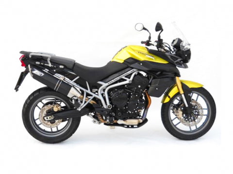 ZARD EXHAUST HIGH MOUNTED SILENCER Triumph TIGER 800 PENTA VERSION ZTPH504AAR