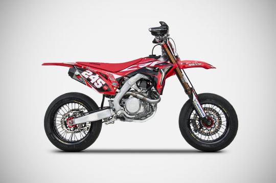 ZARD EXHAUST FULL KIT HONDA CRF 450R M.Y. 17-18 1>2 VERSION ZHND361SKR
