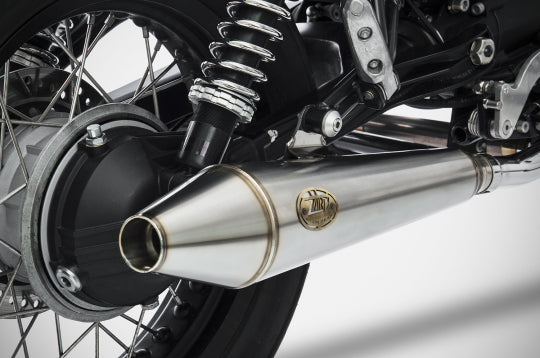ZARD EXHAUST M.Y 08-15 SILENCERS Moto Guzzi V7 CLASSIC - V7 II SPECIAL - V7 II STONE 2008/15 CONICAL VERSION ZG076SSR