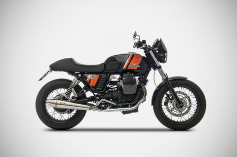 ZARD EXHAUST M.Y. 08-11 SILENCERS Moto Guzzi V7 STONE CONICAL VERSION ZG076SSR