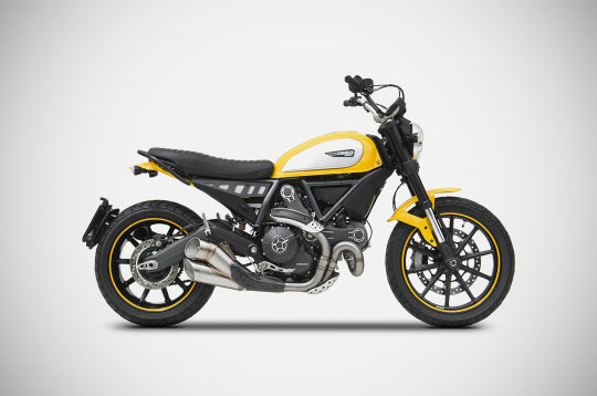 ZARD EXHAUST SLIP-ON SILENCER Ducati SCRAMBLER 800 EVO-R VERSION ZDSPECIAL EVO-R