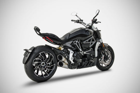 ZARD EXHAUST KIT Ducati XDIAVEL 2016/19 2>1>2 ZD124SKR