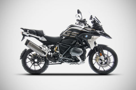 ZARD EXHAUST SILENCER BMW R 1250 GS > 2019 SLIP-ON VERSION ZBMW523SSR-FC
