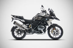ZARD EXHAUST SILENCER BMW R 1250 GS > 2019 SLIP-ON VERSION ZBMW523SSR-FC