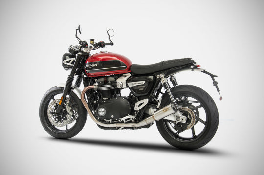 ZARD EXHAUST N. 2 SLIP-ONS Triumph SPEED TWIN M.Y. 2018-19 SP VERSION ZTPH093SSR