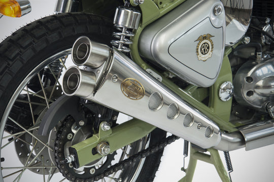 ZARD EXHAUST SLIP-ON ROYAL ENFIELD BULLET TRIALS 500 M.Y. 2019 LIMITED EDITION ZRE540SSR