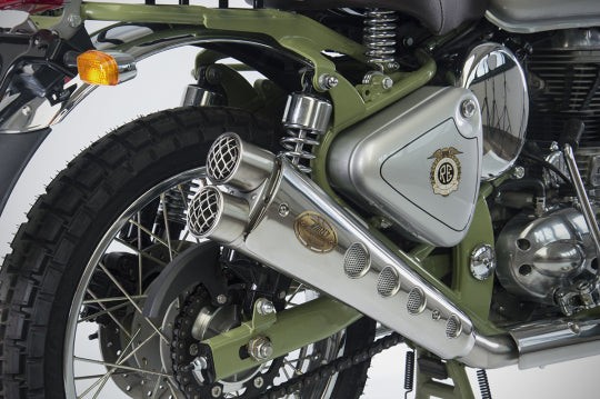 ZARD EXHAUST SLIP-ON ROYAL ENFIELD BULLET TRIALS 500 M.Y. 2019 LIMITED EDITION ZRE540SSR