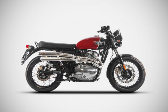 ZARD EXHAUST FULL KIT ROYAL ENFIELD CONTINENTAL GT / INTERCEPTOR M.Y. 2019 FLAT VERSION ZRE537SKR