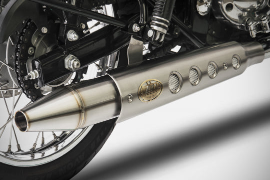 ZARD EXHAUST SLIP-ON ROYAL ENFIELD CLASSIC M.Y. 2019 CONICAL VERSION ZRE539SSR