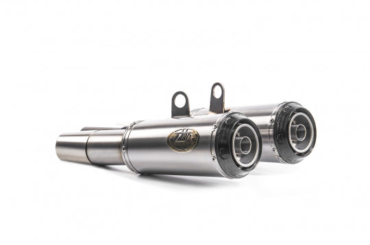 ZARD EXHAUST N. 2 SLIP-ONS Triumph SPEED TWIN M.Y. 2018-19 SP VERSION ZTPH093SSR