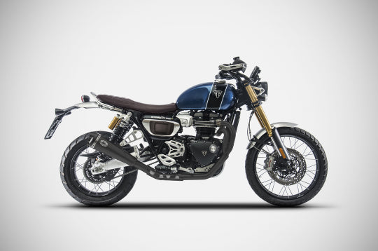 ZARD EXHAUST FULL KIT Triumph SCRAMBLER 1200 M.Y. 2019 LOW MOUNTED VERSION ZTPH094SKR