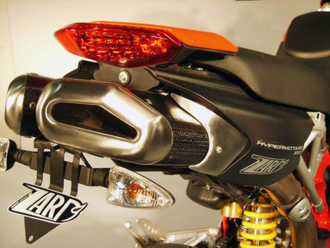 ZARD EXHAUST SILENCERS Ducati HYPERMOTARD 796 PENTA VERSION ZD111ASR