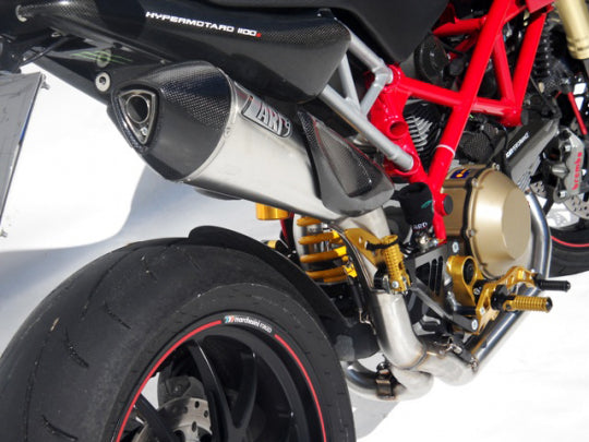 ZARD EXHAUST 2>1 FULL KIT Ducati HYPERMOTARD 1100 EVO SCUDO VERSION ZD108SKR/ZD110SKR/ZD114SKR