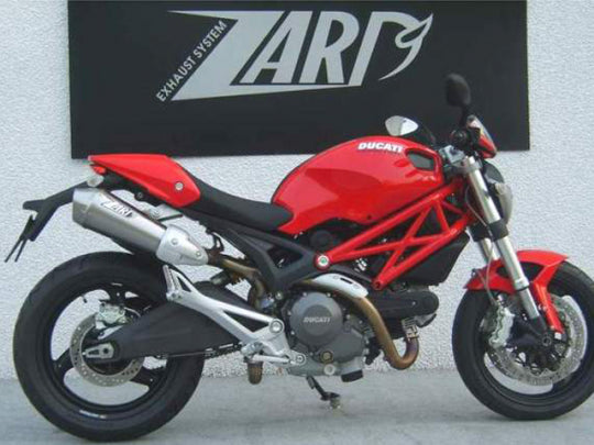 ZARD EXHAUST SILENCERS Ducati MONSTER 696/796/1100 CONICAL VERSION ZD115SSR