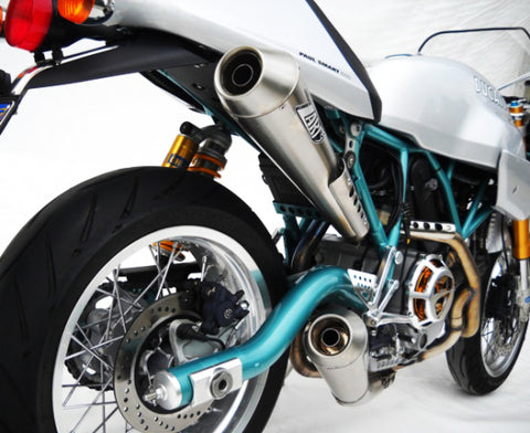ZARD EXHAUST FULL KIT Ducati SPORT 1000 & PAUL SMART 2005/08 2>2 VERSION ZD018SKR