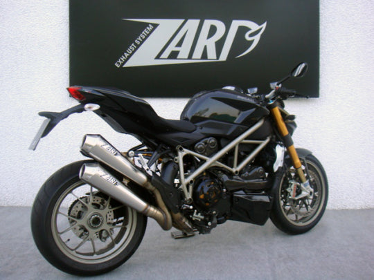ZARD EXHAUST SILENCERS Ducati STREETFIGHTER 848/1098 CONICAL VERSION ZD112SSR