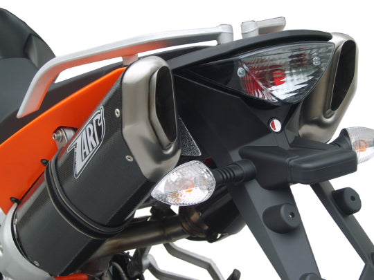 ZARD EXHAUST HIGH MOUNTED SILENCERS KTM KTM 950 SM-SMT 2006/08 PENTA VERSION ZKTM221ASR