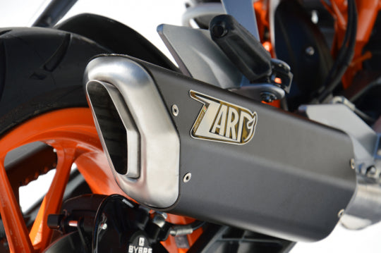 ZARD EXHAUST LOW MOUNTED SILENCER KTM KTM DUKE 390 2010/12 PENTA VERSION ZKTM224APR