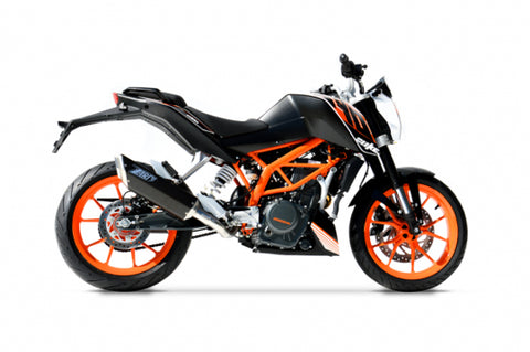 ZARD EXHAUST LOW MOUNTED SILENCER KTM KTM DUKE 390 2010/12 PENTA VERSION ZKTM224APR