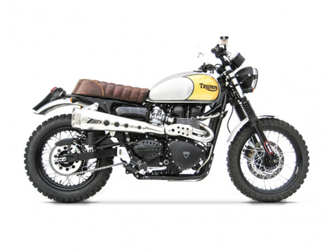 ZARD EXHAUST 2>1 HIGHT MOUNTING SHORT FULL KIT Triumph SCRAMBLER < M.Y. 2016 CARBURETTOR ZTPH048SKA