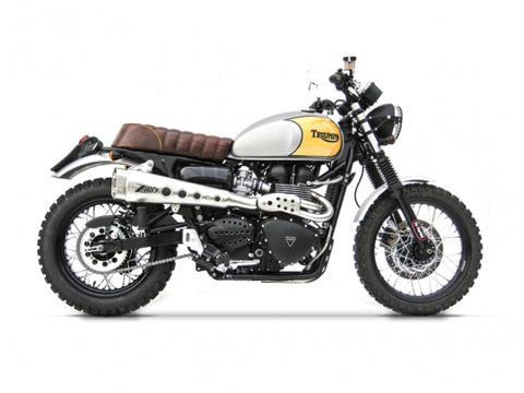 ZARD EXHAUST 2>1 HIGH MOUNTED SHORT FULL KIT Triumph SCRAMBLER < M.Y. 2016 INJECTION ZTPH048SKA-08