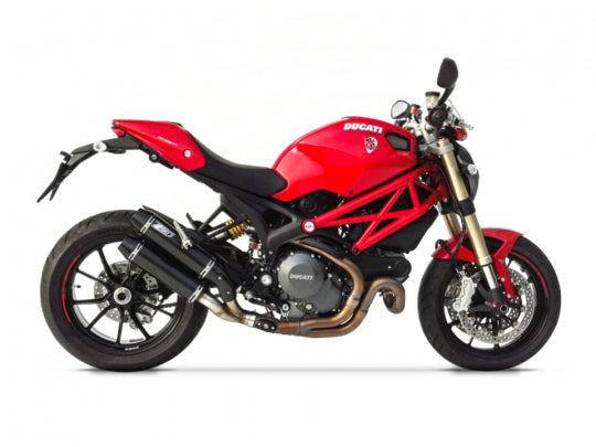 ZARD EXHAUST SILENCERS Ducati MONSTER 1100 EVO OVERLAPPED VERSION ZD118CSR