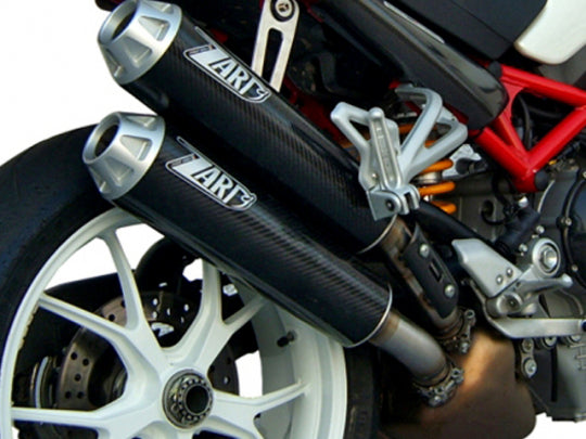ZARD EXHAUST SILENCERS Ducati MONSTER S2R 800 MY 06/08 OVERLAPPED VERSION ZD024HSR-1