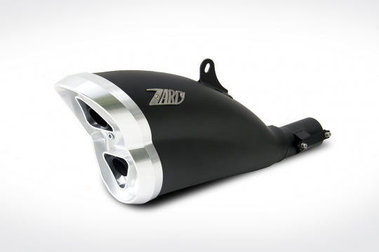 ZARD EXHAUST SILENCER Ducati DIAVEL 2011-2018 STEEL VERSION ZD117SSR