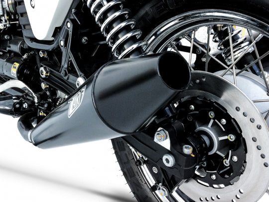 ZARD EXHAUST M.Y. 09-10 SILENCERS + HEADERS KIT Moto Guzzi V7 CAFÈ RACER-CAFÈ CLASSIC CONICAL VERSION ZG075SKR