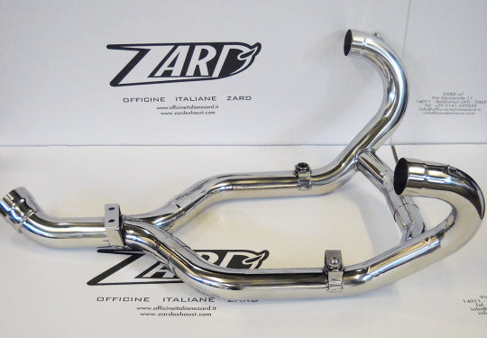 ZARD EXHAUST HEADERS KIT BMW R 1200 GS M.Y. 04-09 STEEL VERSION ZBMW 080 SCR