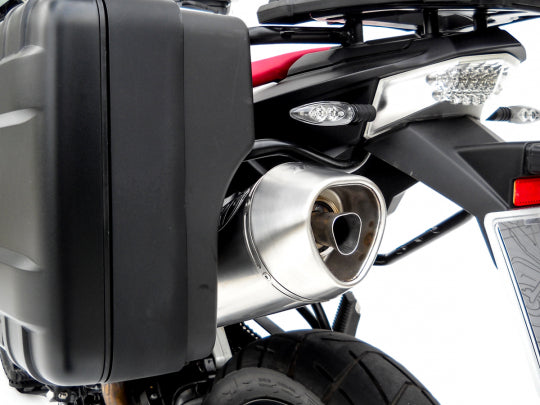 ZARD EXHAUST SILENCER BMW F 800 GS 2008/15 CONICAL VERSION ZBMW 524 SSR-S