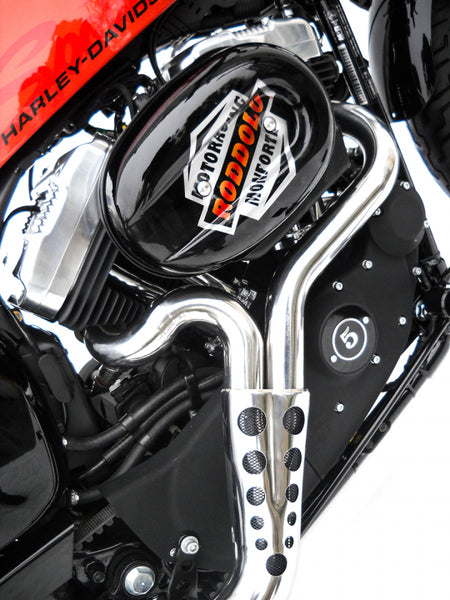 ZARD EXHAUST 2>1 FULL KIT Harley-Davidson SPORTSTER M.Y. 03-13 CONICAL VERSION ZHD 527 SKR