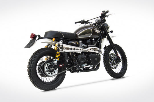 ZARD EXHAUST 2>1 FULL KIT SPECIAL EDITION Triumph SCRAMBLER < M.Y. 2016 INJECTION ZTPH052SKA