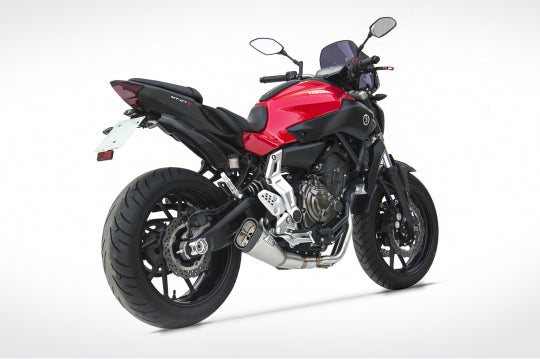 ZARD EXHAUST 2 1 FULL KIT Yamaha MT 07 2014 19 SHORT VERSION ZY095SKR DennisPowerSport