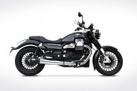 ZARD EXHAUST N. 2 SILENCERS Moto Guzzi CALIFORNIA > M.Y. 2013 BLACK VERSION ZG078SSR