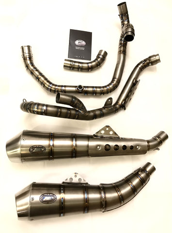 ZARD DUCATI SPORT1000 PAUL SMART SNAKE WELDING FULL TITANIUM EXHAUST SYSTEM