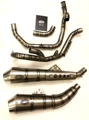 ZARD DUCATI SPORT1000 PAUL SMART SNAKE WELDING FULL TITANIUM EXHAUST SYSTEM