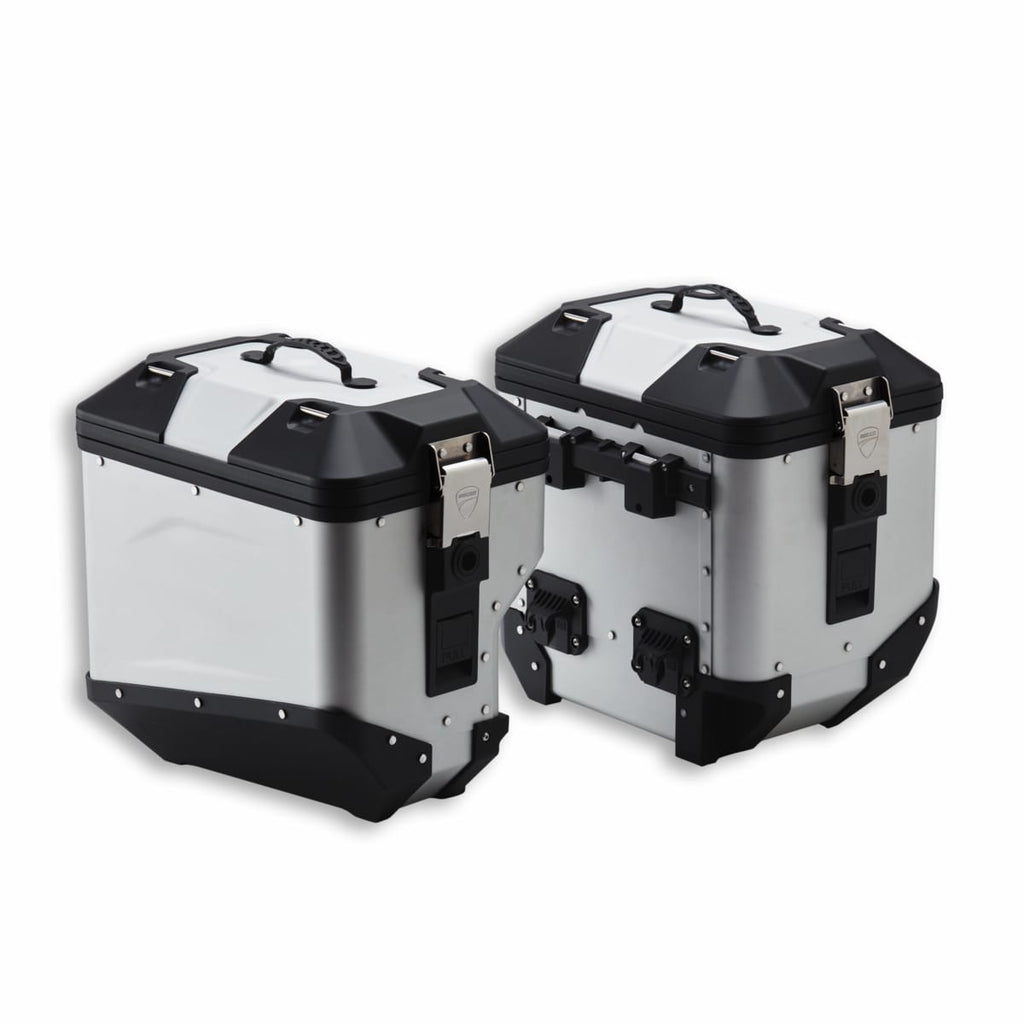 SCRAMBLER DUCATI MULTISTRADA V4 Aluminium side panniers