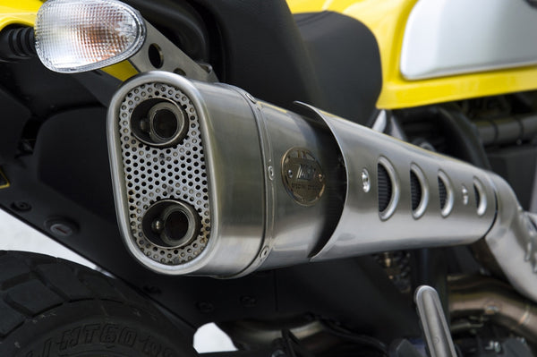 ZARD DUCATI SCRAMBLER HIGH MOUNT FULL SYSTEM EXHAUST / ZD777SKR - DennisPowerSport - 4