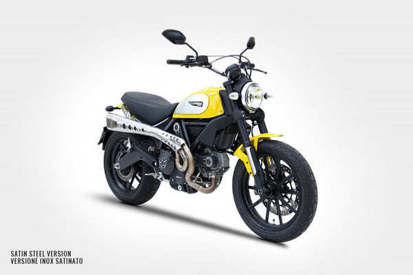 ZARD DUCATI SCRAMBLER HIGH MOUNT FULL SYSTEM EXHAUST / ZD777SKR - DennisPowerSport - 3