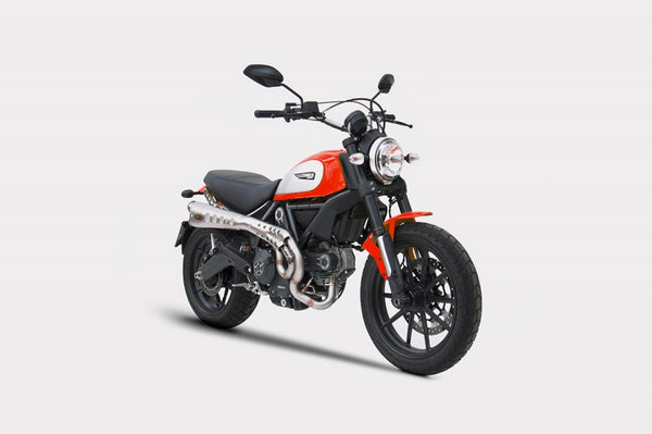 ZARD DUCATI SCRAMBLER LIMITED EDITION HIGH MOUNT FULL SYSTEM EXHAUST / ZD779SKR - DennisPowerSport - 2