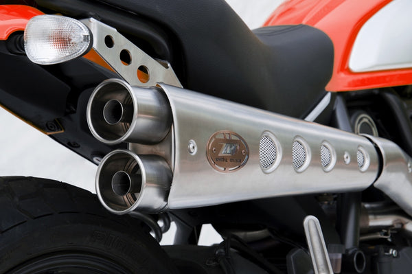 ZARD DUCATI SCRAMBLER LIMITED EDITION HIGH MOUNT FULL SYSTEM EXHAUST / ZD779SKR - DennisPowerSport - 3