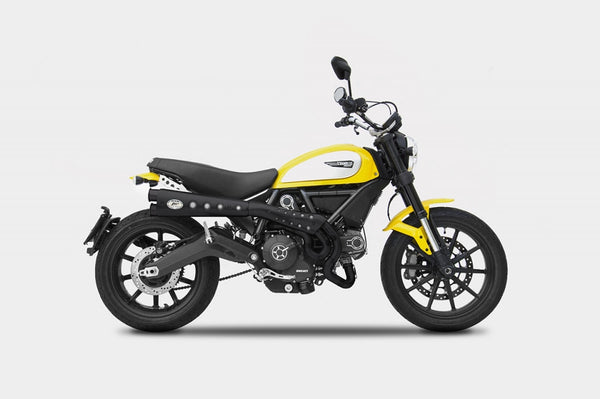 ZARD DUCATI SCRAMBLER LIMITED EDITION HIGH MOUNT FULL SYSTEM EXHAUST / ZD779SKR - DennisPowerSport - 5