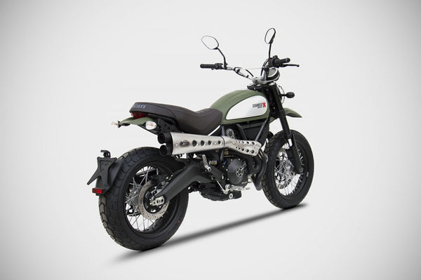 ZARD DUCATI SCRAMBLER LIMITED EDITION HIGH MOUNT FULL SYSTEM EXHAUST / ZD779SKR - DennisPowerSport - 4