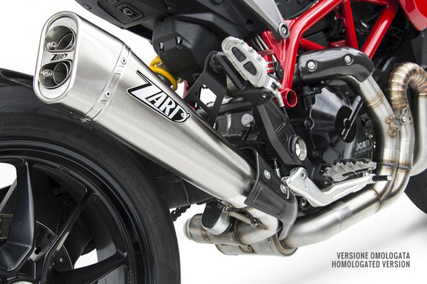 ZARD LIMITED EDTION FULL SYSTEM EXHAUST "SNAKE" FOR THE DUCATI HYPERMOTARD 821 / SP /  ZD122SKR-LIM - DennisPowerSport - 5