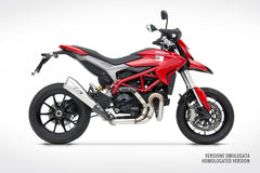 ZARD LIMITED EDTION FULL SYSTEM EXHAUST "SNAKE" FOR THE DUCATI HYPERMOTARD 821 / SP /  ZD122SKR-LIM