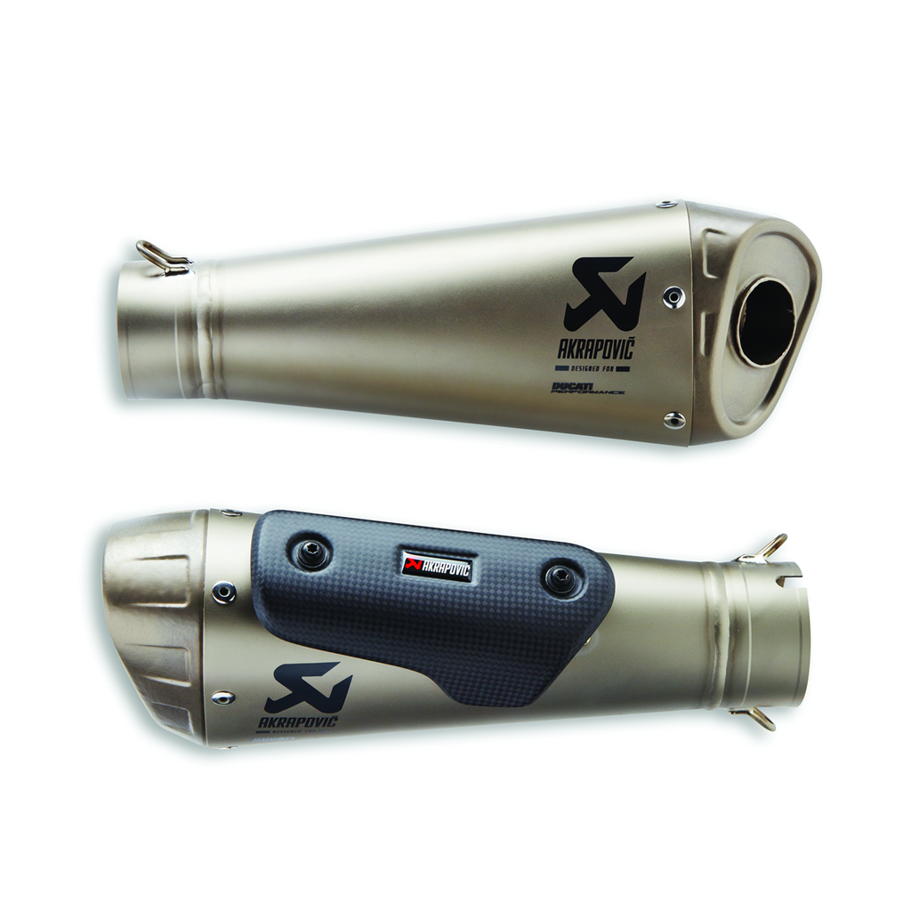 DUCATI PANIGALE V4 AKRAPOVIC TITANIUM FULL RACING SLIP ON